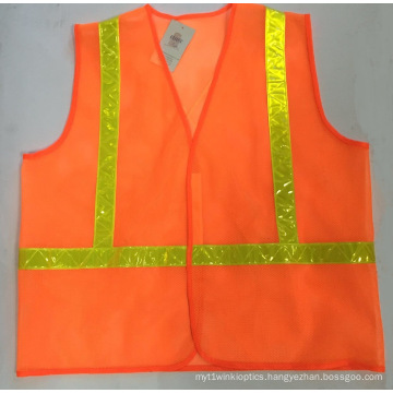 High Luster Safety Vest with Crystal Tape